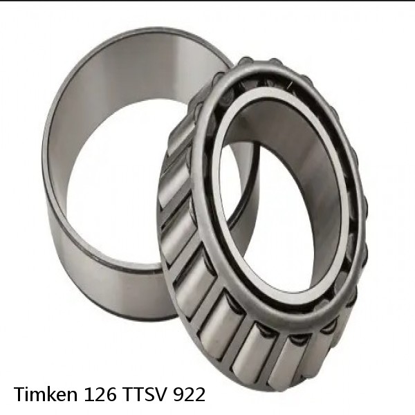 126 TTSV 922 Timken Tapered Roller Bearings #1 small image