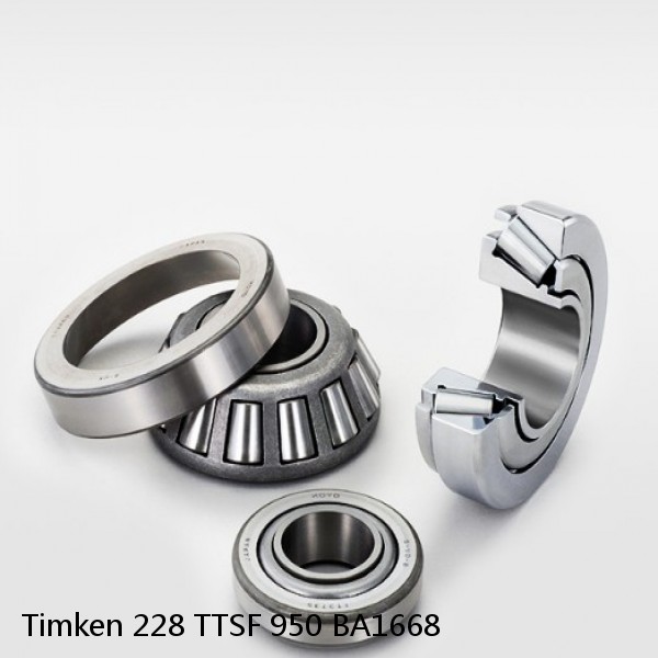 228 TTSF 950 BA1668 Timken Tapered Roller Bearings #1 small image